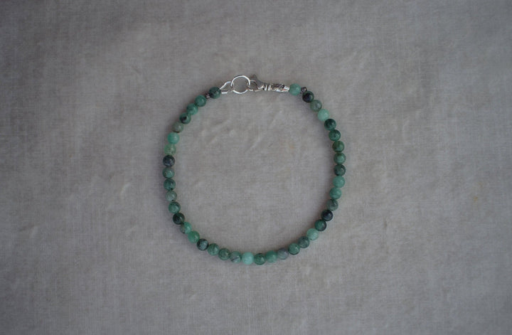 Mens personalised beaded bracelet silver bangle cuff mens bracelet personalised jewellery engraved bangle
Men’s jewellery style emeralds beads semi precious beaded bracelet