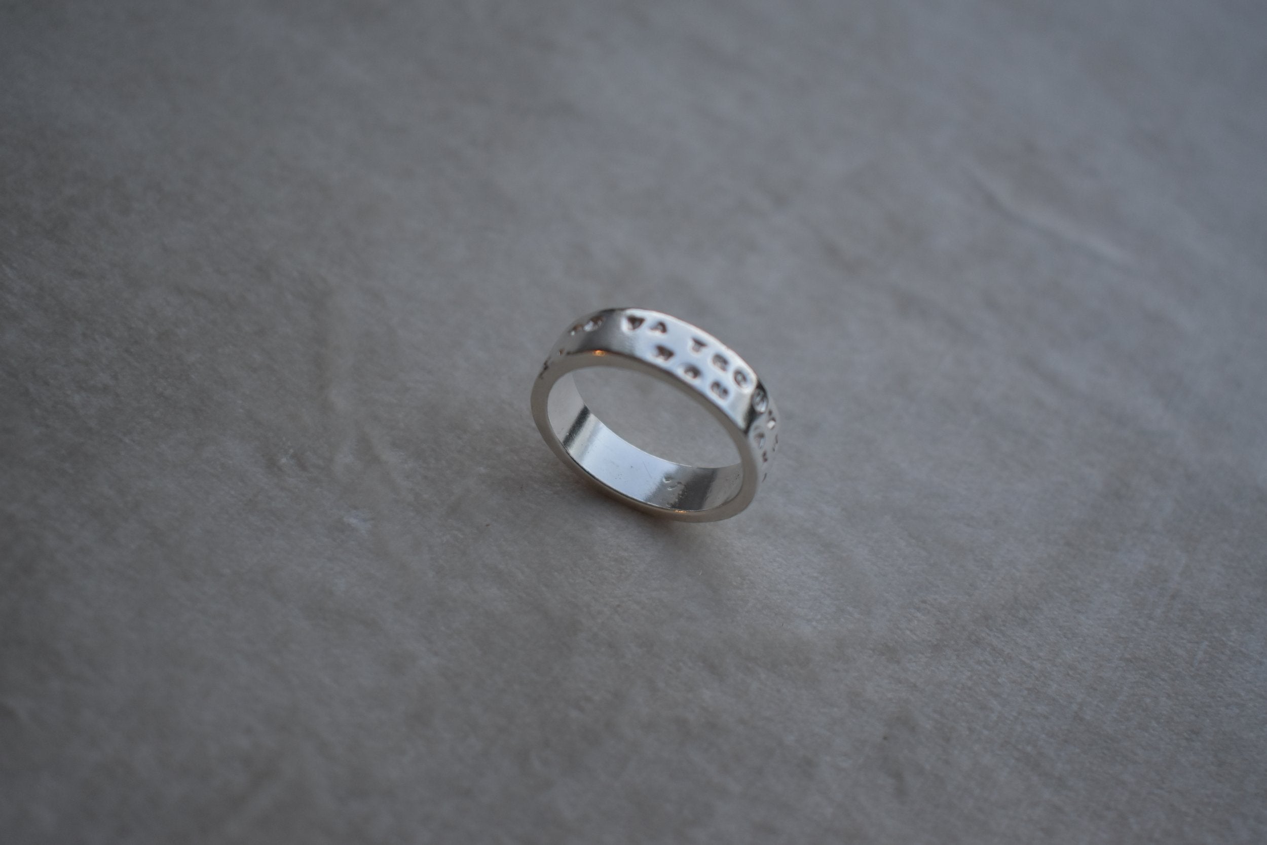 Mens personalised stamped silver ring heavy silver mens band wedding ring promise ring personalised jewellery engraved ring mens ring mens jewellery engagement ring for men