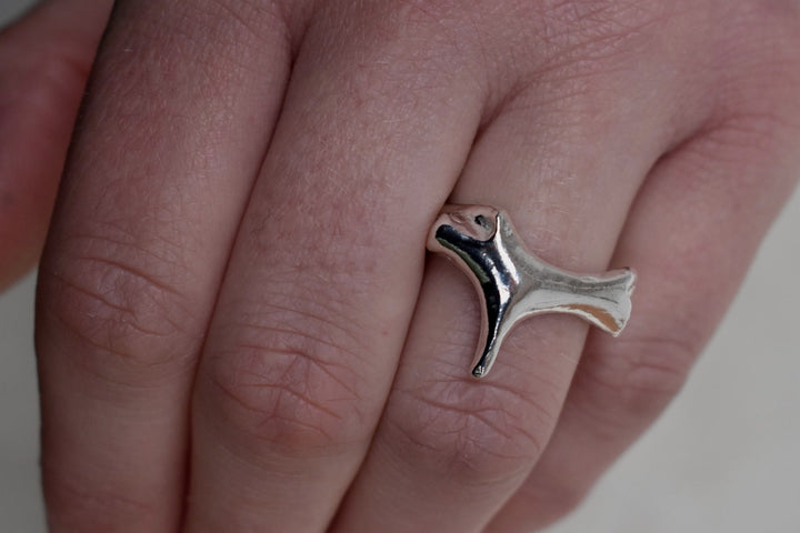 SPIKEY THORN THISTLE RING PICASSO JEWELLERY SILVER RING FOR MEN THORN RING SPIKE RING ROCK AND ROLL ROSE THORN RING