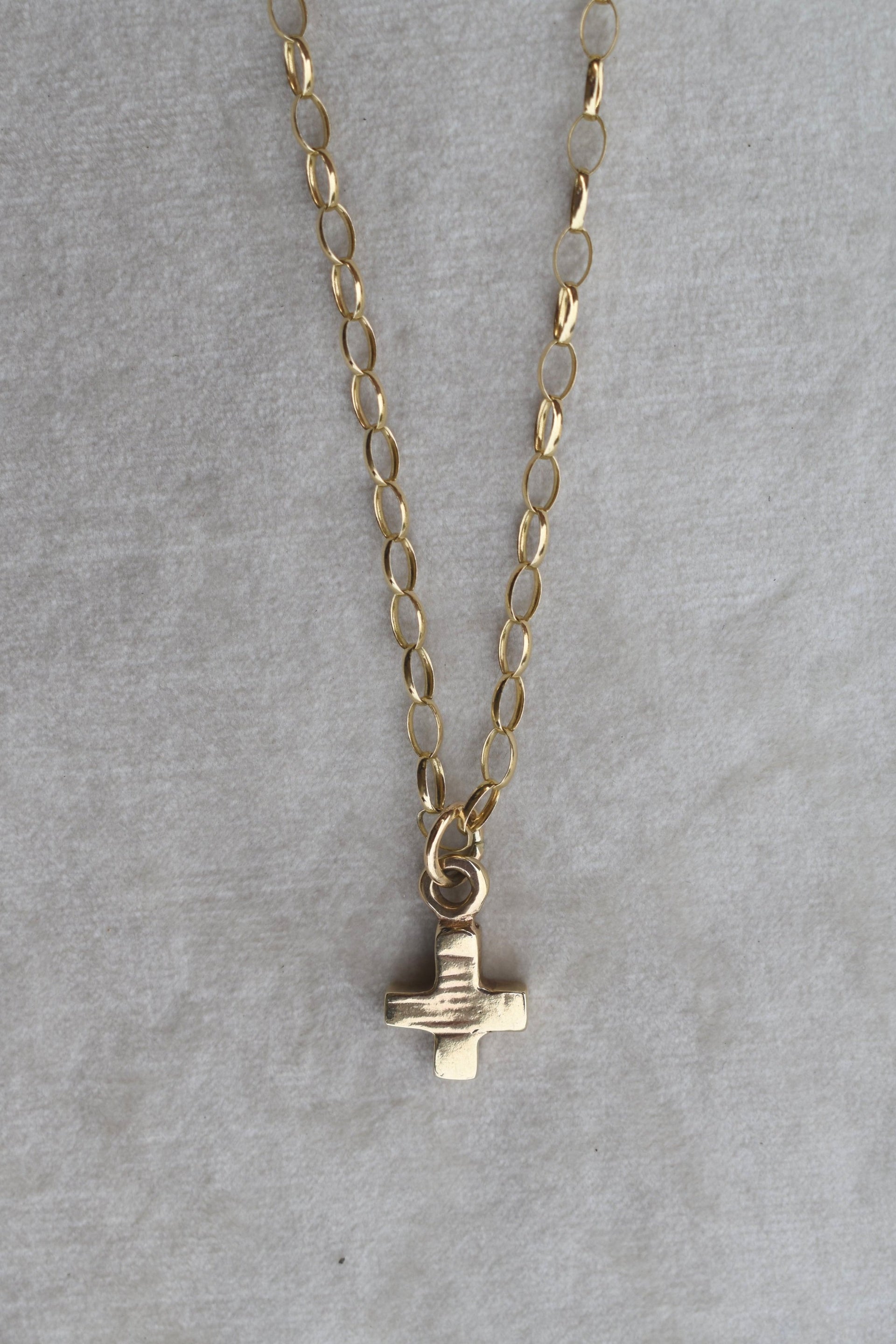 gold cross necklace gold chain necklace tiffany necklace gifts for him him pendant necklace gold jewellery vintage gold cross